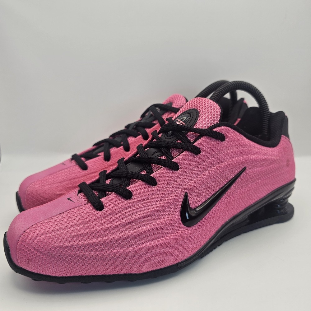 NWOB Nike Shox Z Women 6.5 Pinksicle Black Pink Running Shoe HQ7540-601